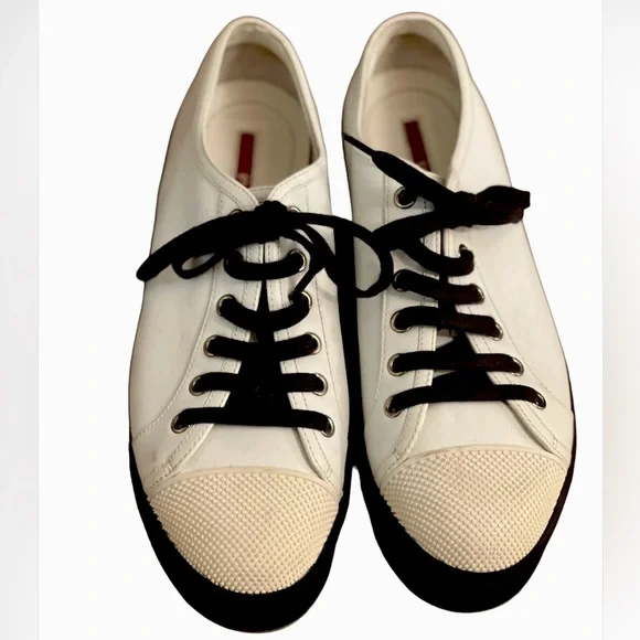 Prada Platform Sneakers Prada Ladies Sneaker Prada Women's Double